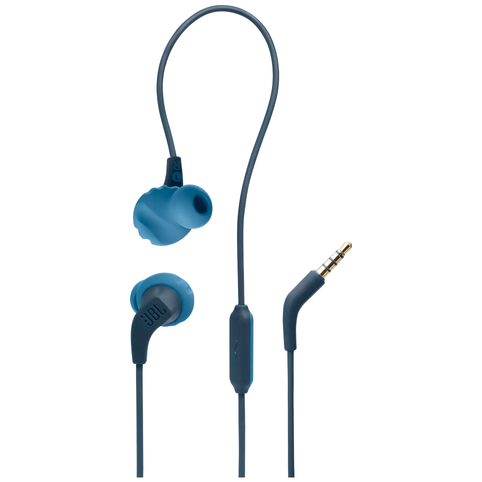 JBL Endurance Run 2 Wired Earphone with Mic (In Ear, Blue)_1